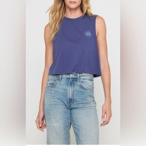 Spiritual Gangster Visionary Eye Callie Crop Tank